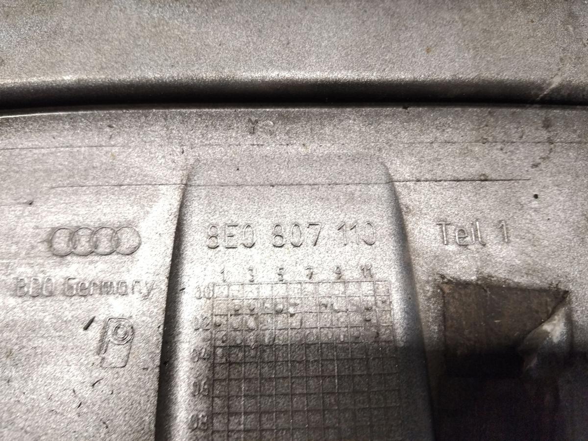 Audi A4 8E orig Sto&szlig;f&auml;nger Sto&szlig;stange vorn LY7W Lichtsilber Metallic NSW BJ2004