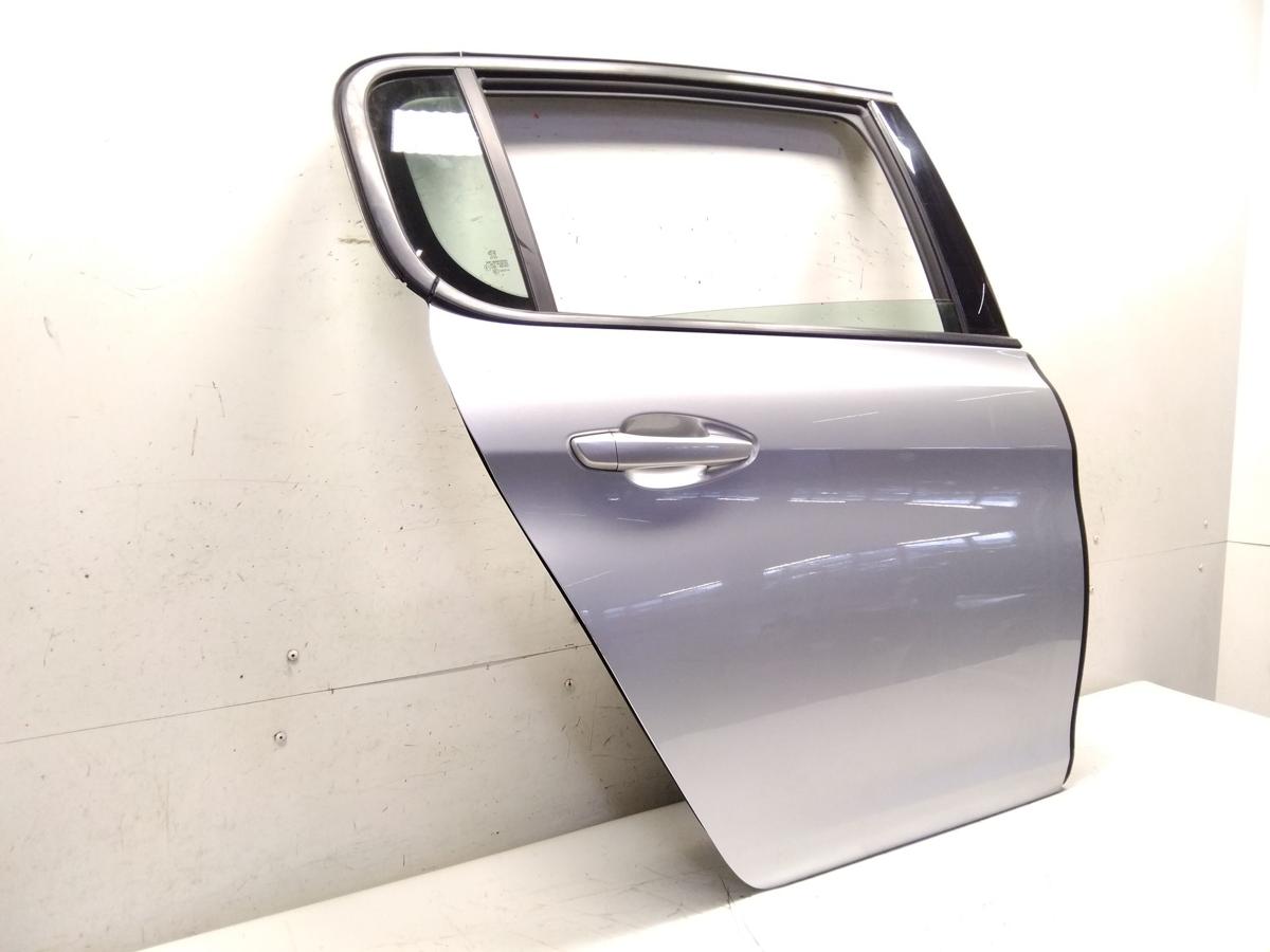Peugeot 308 II Tür hinten rechts silber EZR aluminiumgraumetallic Bj.2015