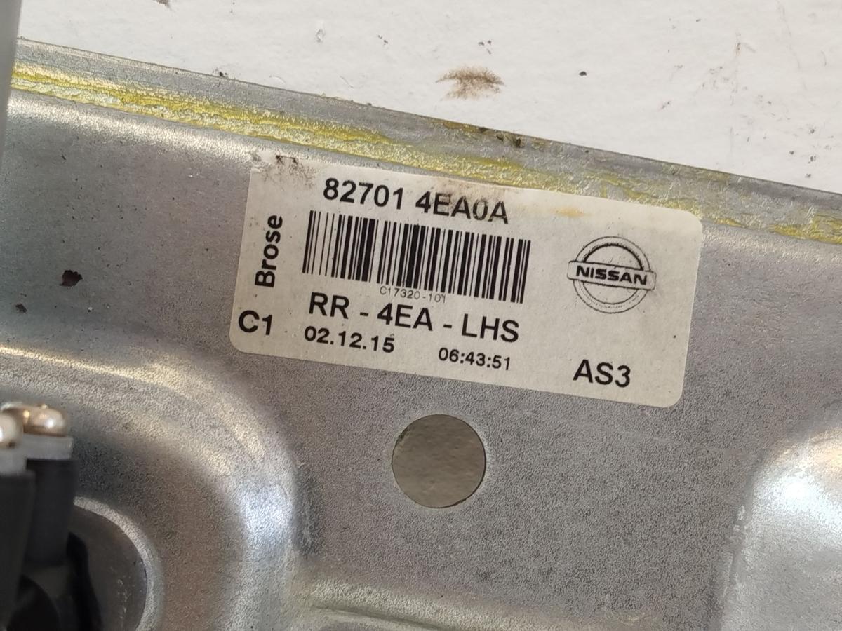 Nissan Qashqai J11 Fensterheber hinten links elektrisch Motor und Mechanik