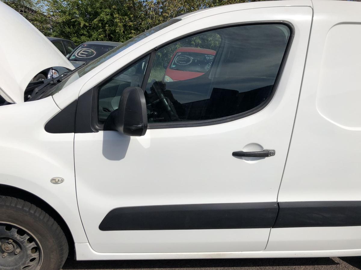 Citroen Berlingo B9 Kasten T&uuml;r vorn links Fahrert&uuml;r im Rohbau EWP weiss