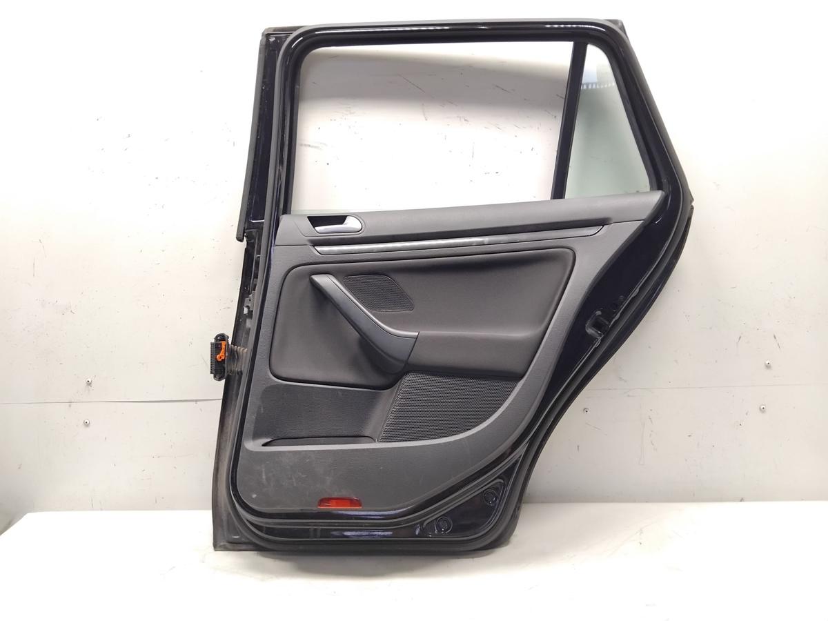 VW Golf 6 Variant T&uuml;r hinten rechts LC9X Orcaschwarzmetallic BJ2010