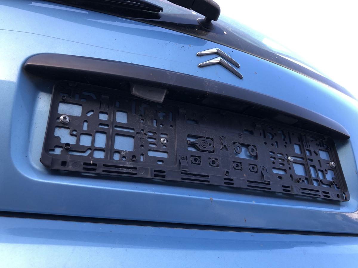 Citroen C3 Typ F Heckklappe mit Heckscheibe Kofferklappe Heckdeckel KMY Blau Met
