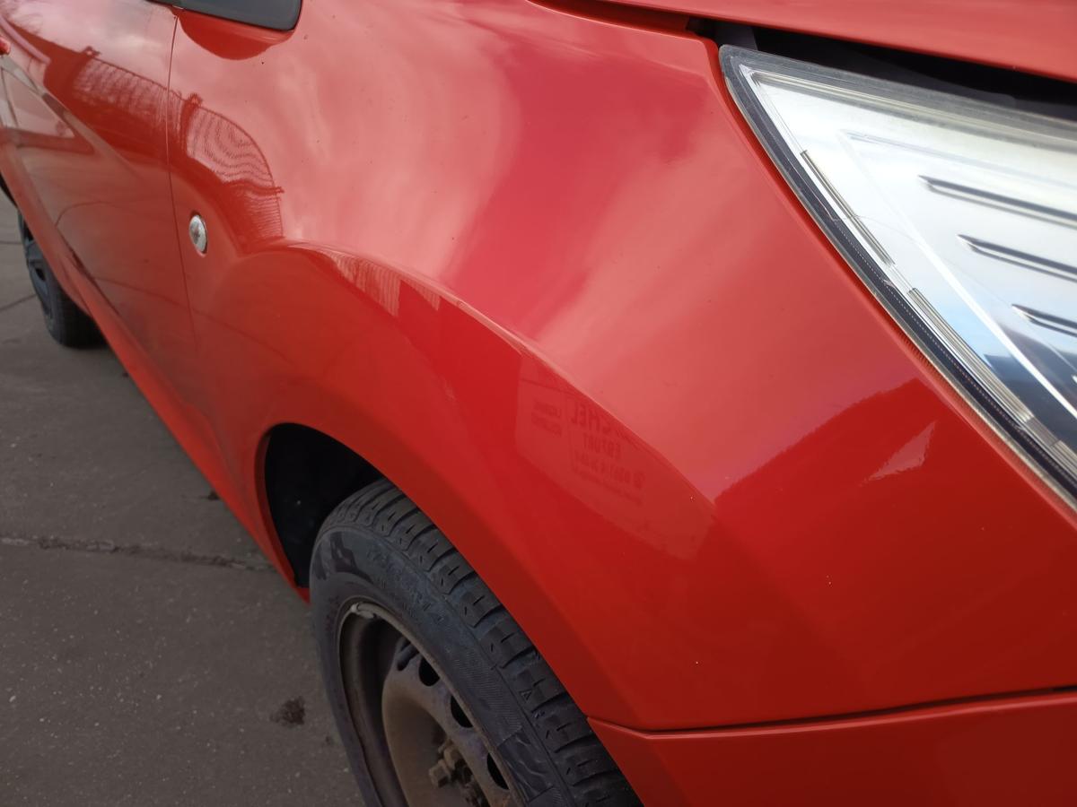 Ford KA RU8 original Kotfl&uuml;gel rechts Seitenteil Beifahrer Sunriserot Bj 2010