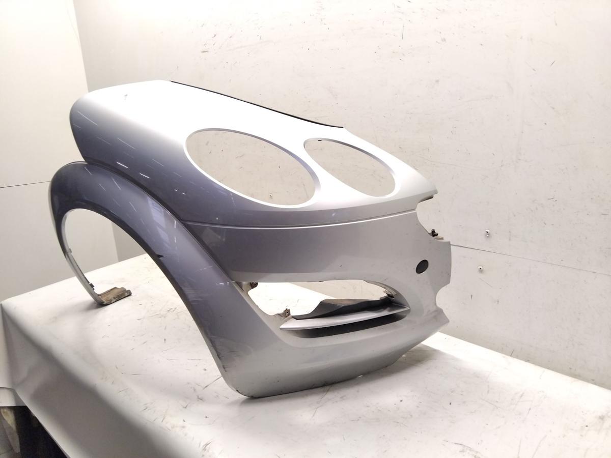 Smart ForFour original Kotfl&uuml;gel Sto&szlig;stangenecke vorn rechts silber Bj.2004