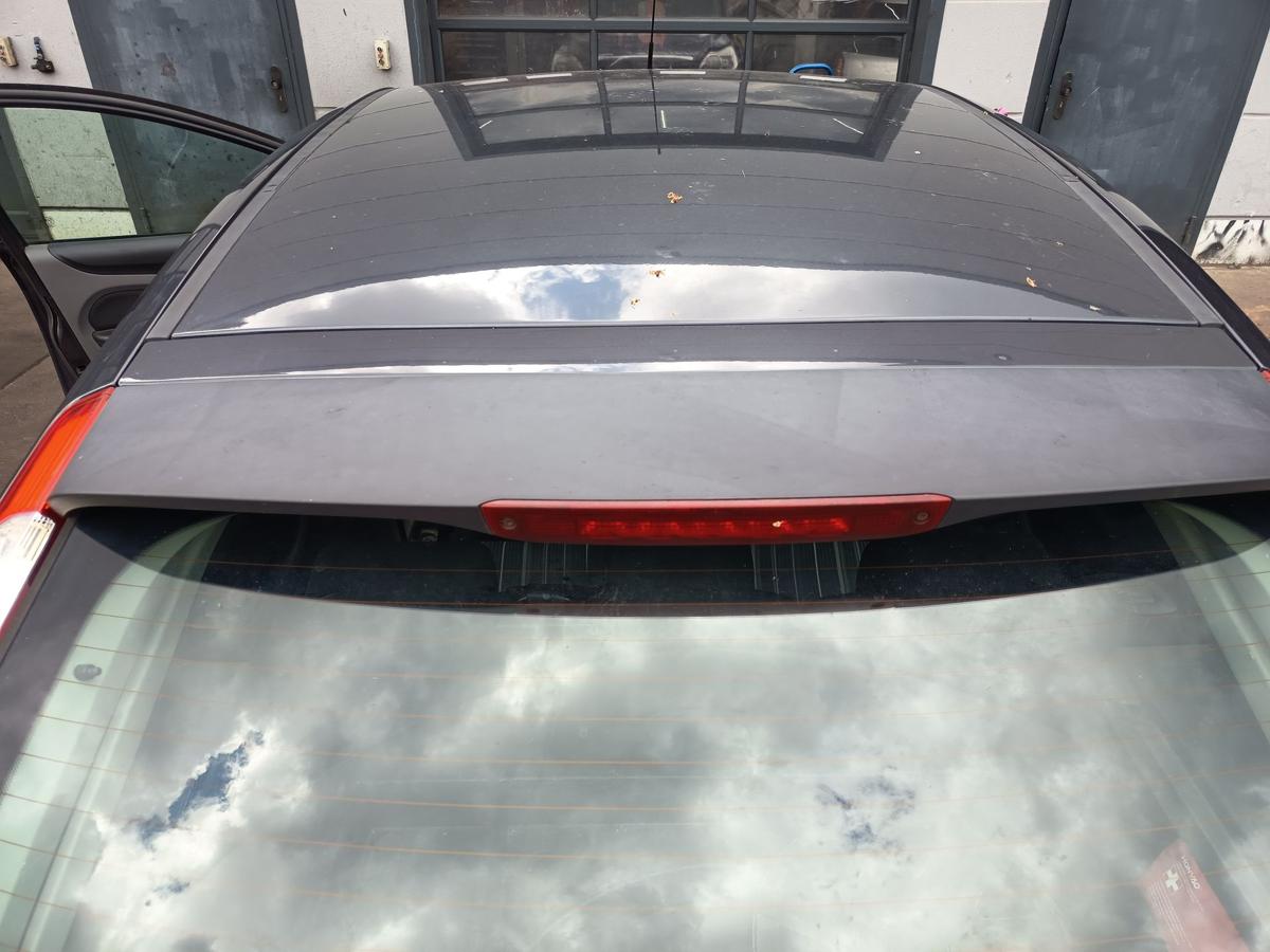 Ford Focus DA3 original Heckklappe mit Scheibe Rost Indianapolisblau Bj 2009