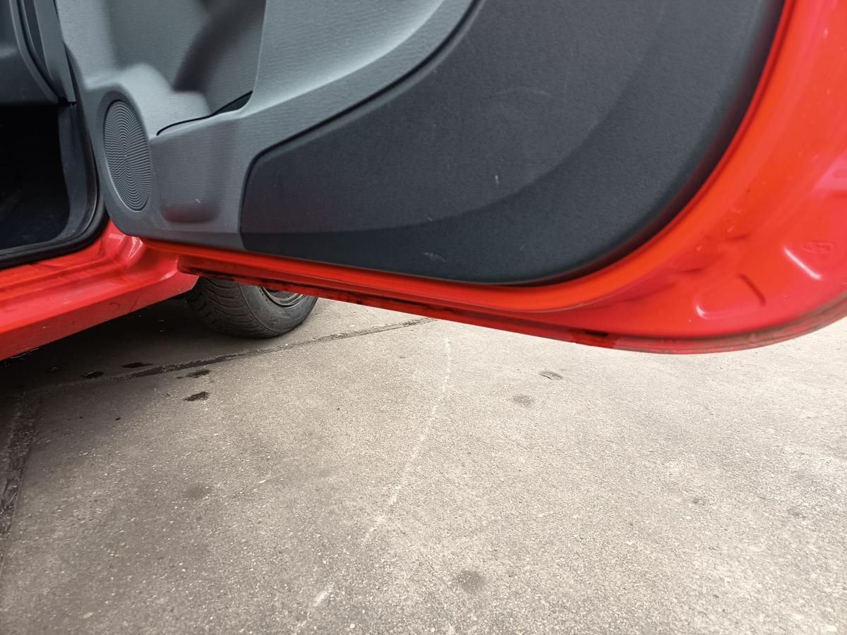 Ford KA RU8 original T&uuml;r rechts Beifahrer Sunriserot Bj 2010