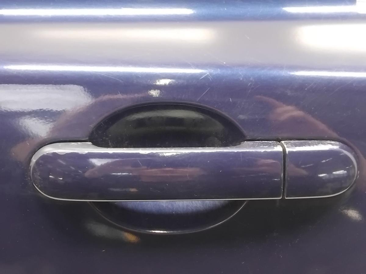 Nissan Micra K12 original T&uuml;r hinten links BW6 Dark Blue Metallic BJ2003