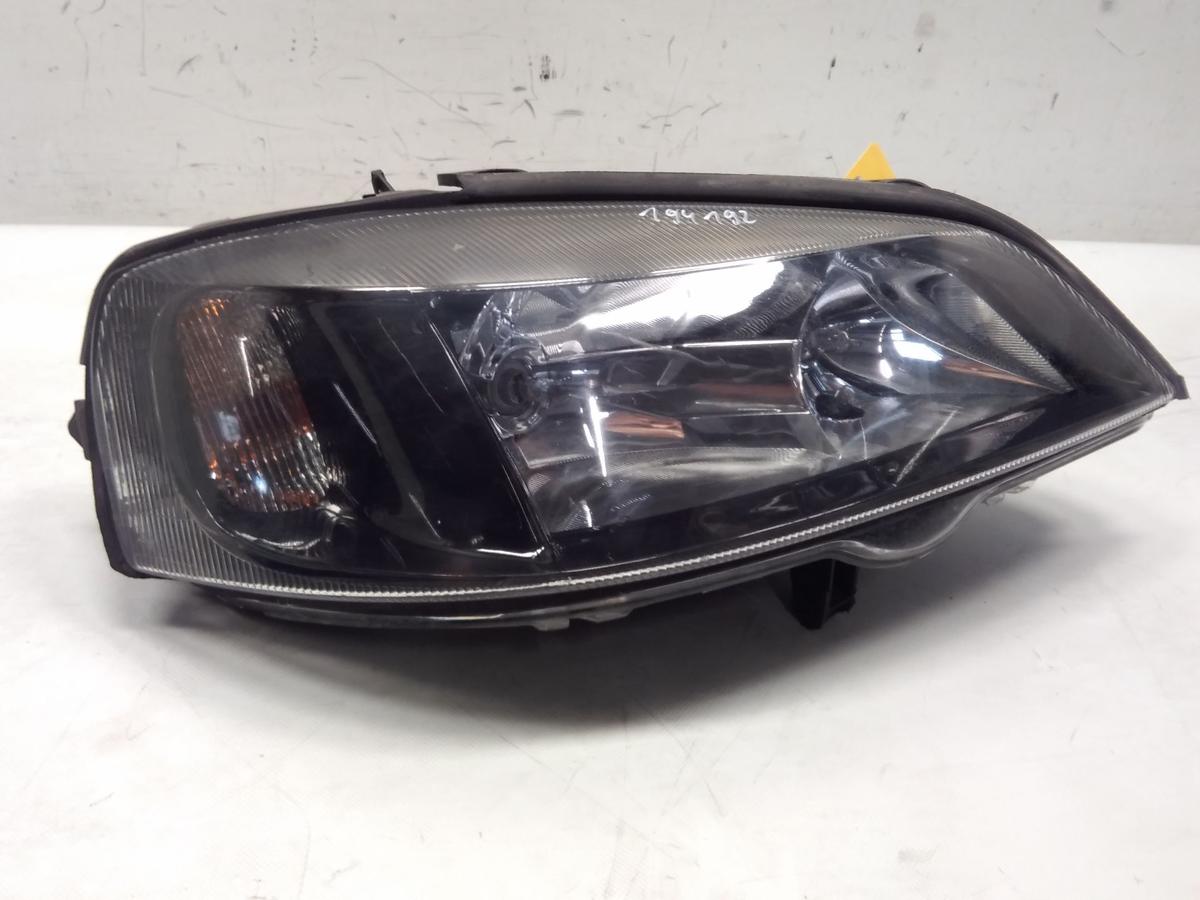 Opel Astra G Cabrio Scheinwerfer rechts Halogen mit LWR schwarz TYC BJ2004