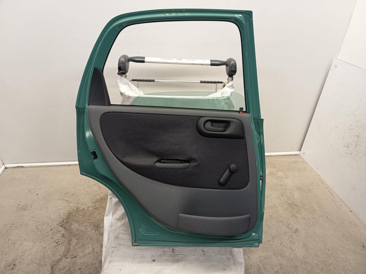 Opel Corsa C original Tür hinten links 86U-Fiftiesgruen Bj 2001