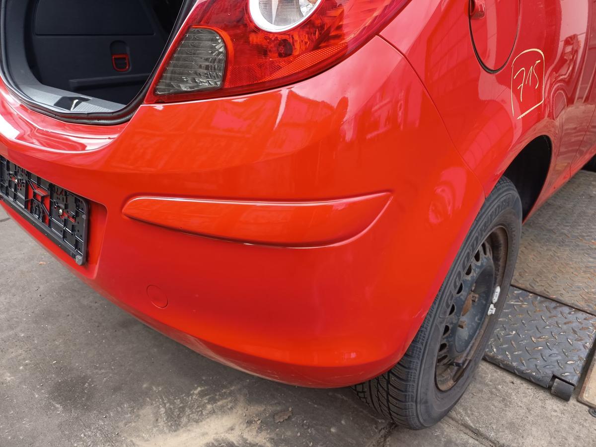 Opel Corsa D original Sto&szlig;stange hinten Z547 Magmarot 3 T&uuml;rer Baujahr 2009