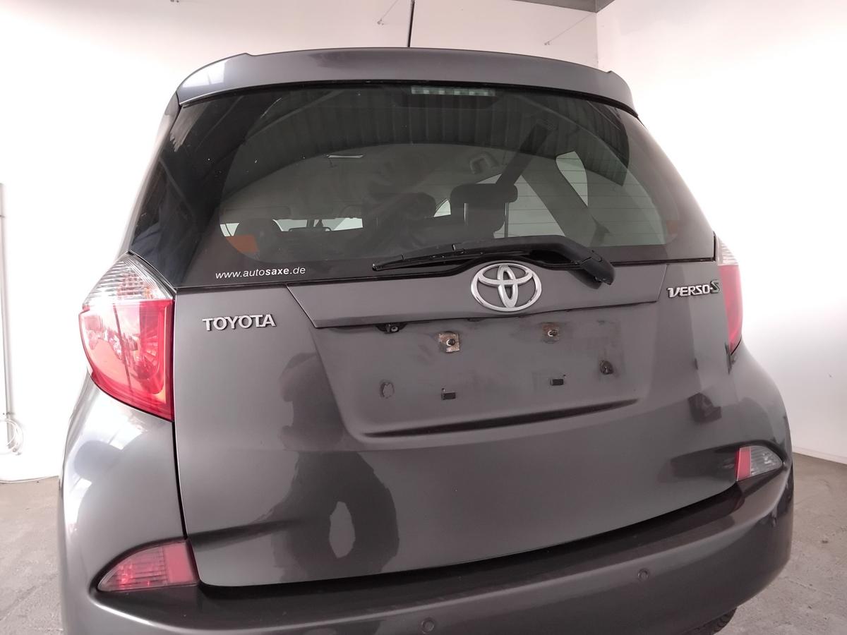 Toyota Verso-S Heckklappe 1G3 magneticgrey mit Scheibe dunkel BJ2013