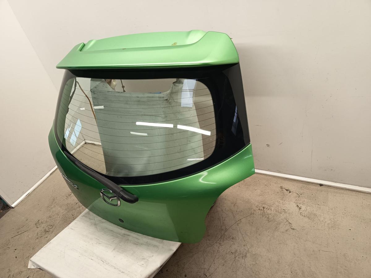 Mazda 2 DE orig Heckklappe mit Scheibe Kofferraumdeckel 36A Grün Bj 2008