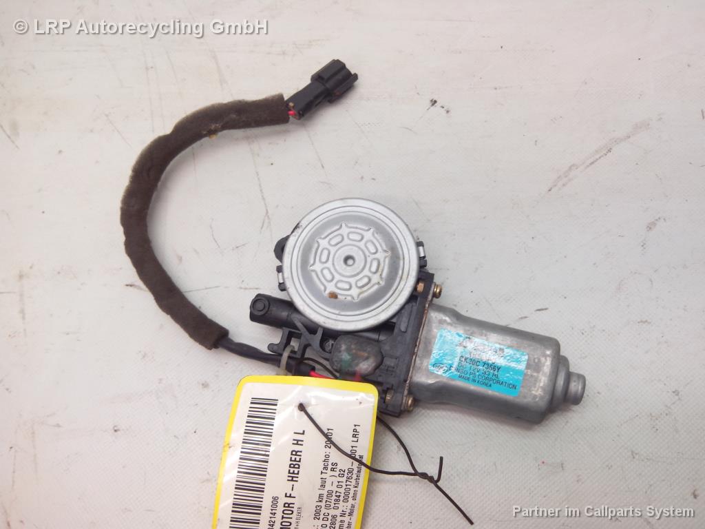 Kia Rio DC Fensterhebermotor hinten links XH503PO BJ2003