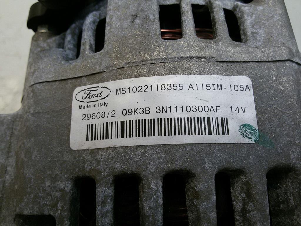 Ford Focus 2 DA3 ab BJ-2008 Lichtmaschine Generator 3N1110300AF 105A