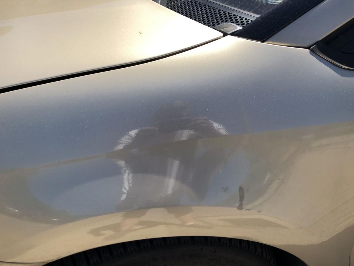 Citroen C4 Typ L Kotfl&uuml;gel vorn links Fahrerseite Plastik KCW Sable de Langrune