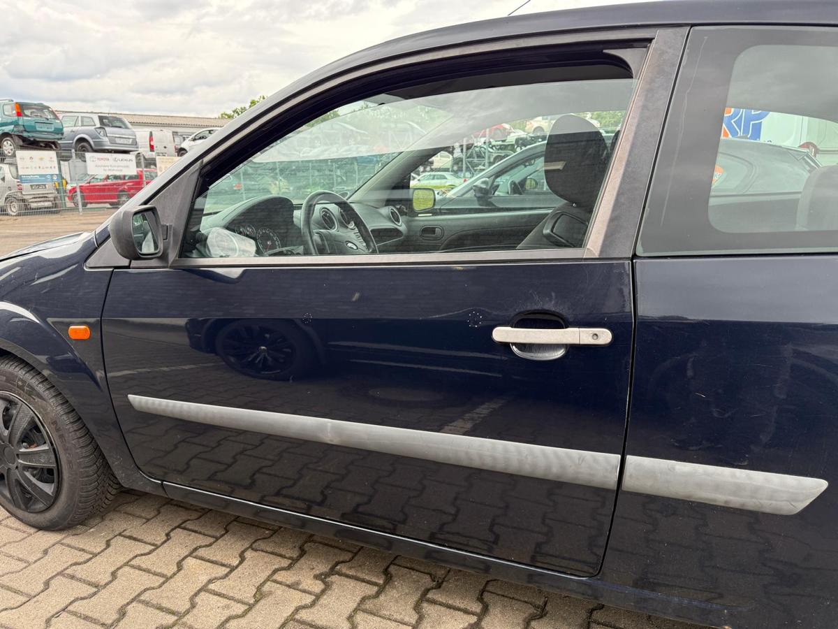 Ford Fiesta JD3 original Tür links 3-Türer Marineblau Rohbau BJ07