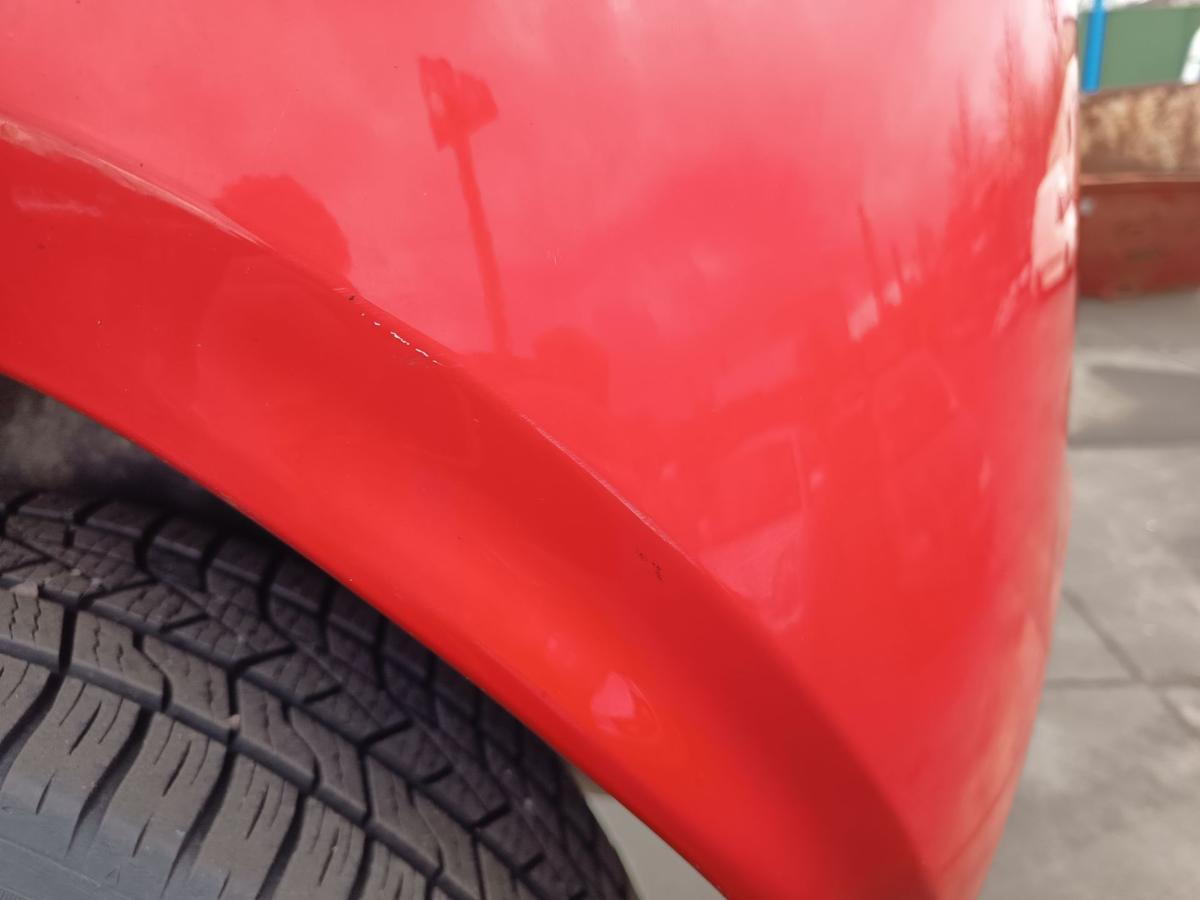 Ford KA RU8 original Sto&szlig;stange F&auml;nger hinten Heck Sunriserot Bj 2010