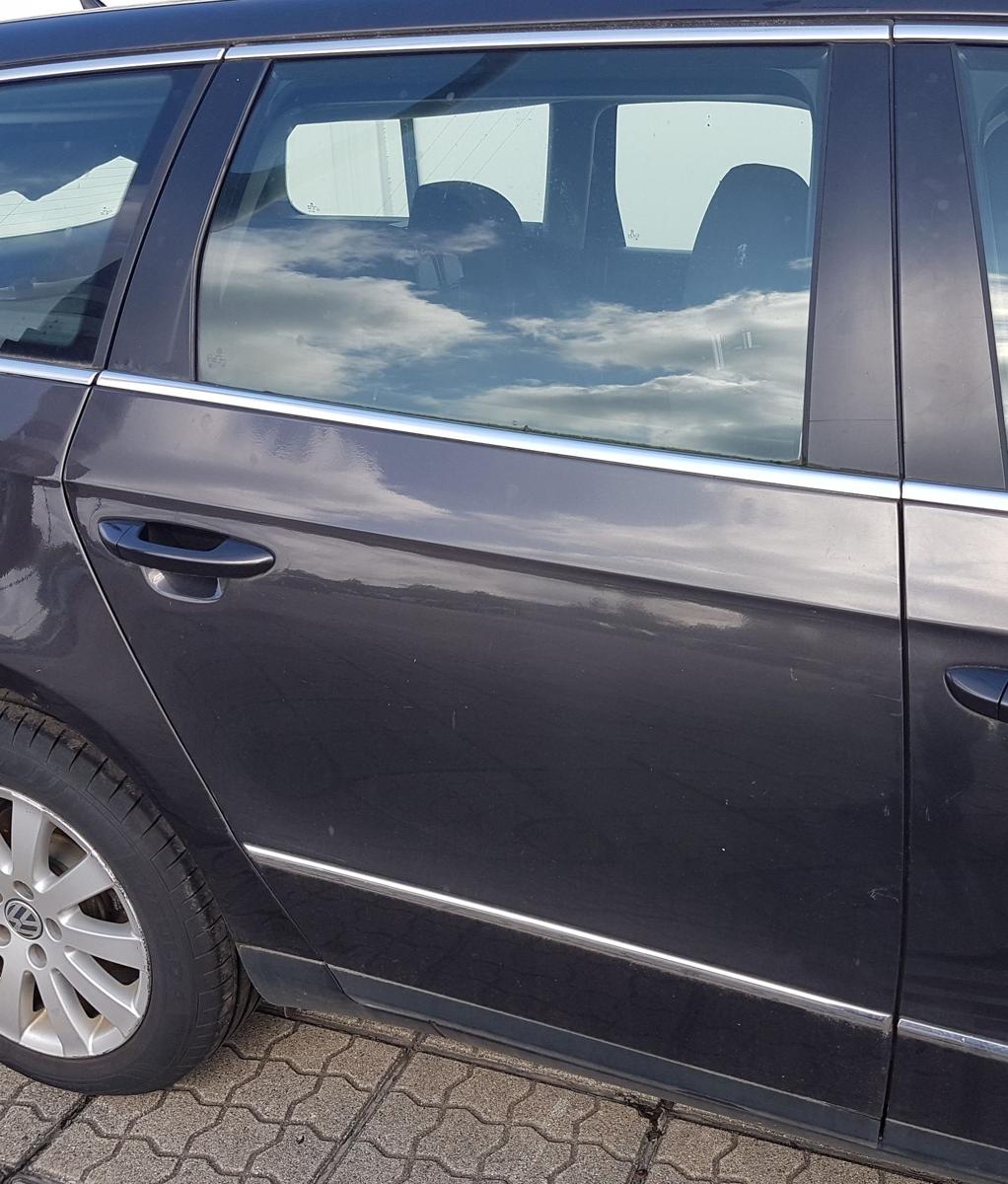 VW Passat 3C Variant T&uuml;r hinten rechts in LC8Z Mocca Brown Perl Bj2008 Kombi