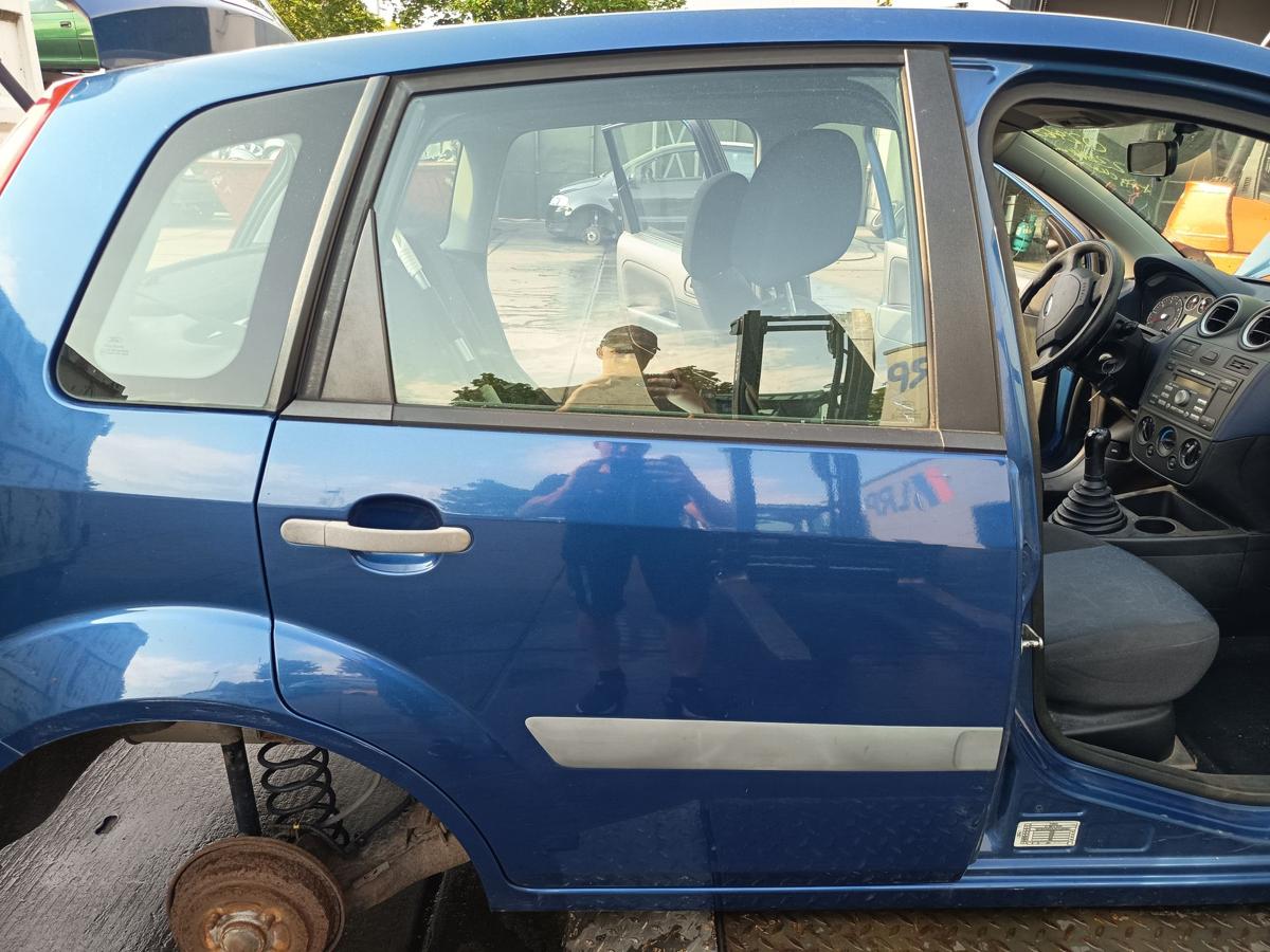 Ford Fiesta VI JH1 original T&uuml;r hinten rechts Fond C-Burmablau Bj 2007