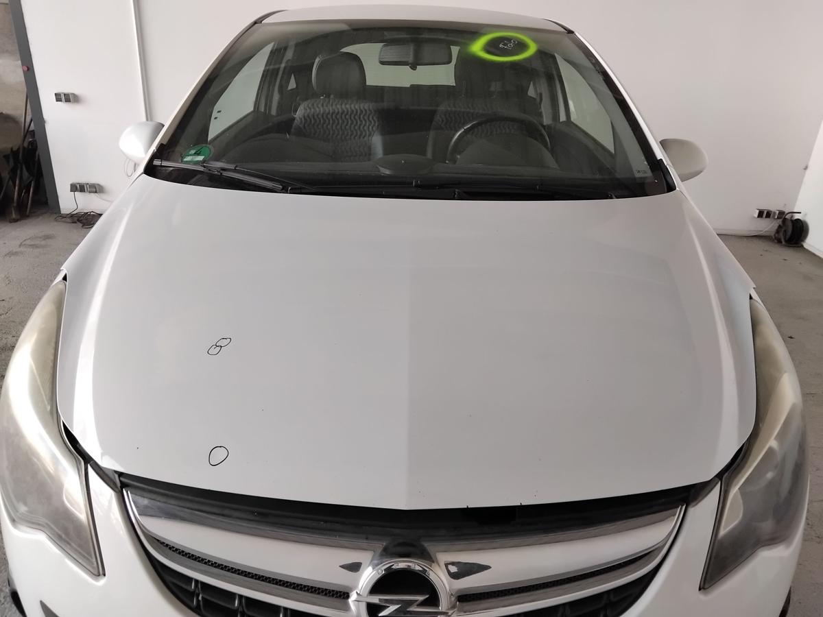 Opel Corsa D original Motorhaube Deckel vorn casablancaweiss Z474 BJ2011