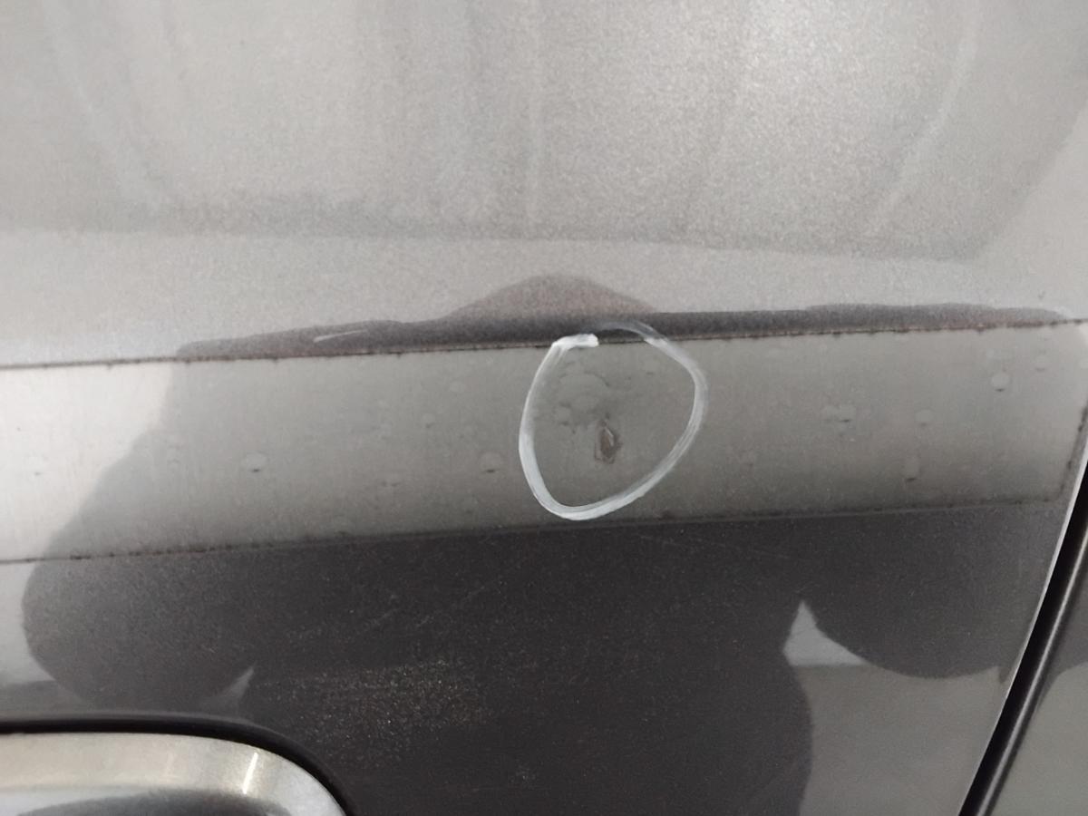 Renault Twingo 3 T&uuml;r vorn links Fahrert&uuml;r TEKPE Gris Lunaire Metallic BJ2018