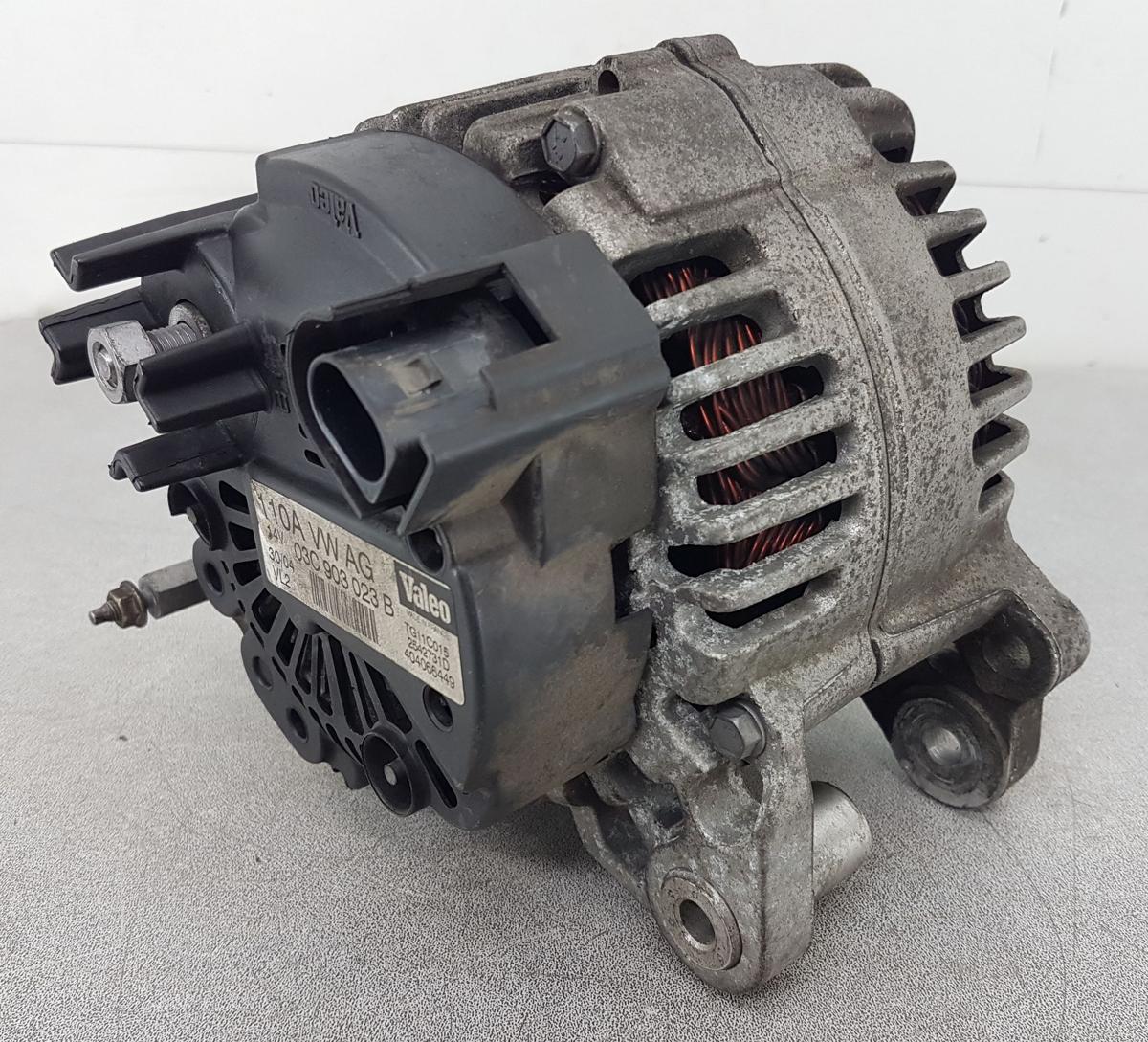 VW Golf V Lichtmaschine Generator 10A 03C903023B 2542731D Bj2004 1,6FSI 85kw