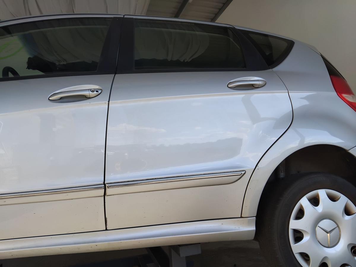Mercedes A-Klasse W169 Tür hinten links 761 polarsilbermetallic BJ2005