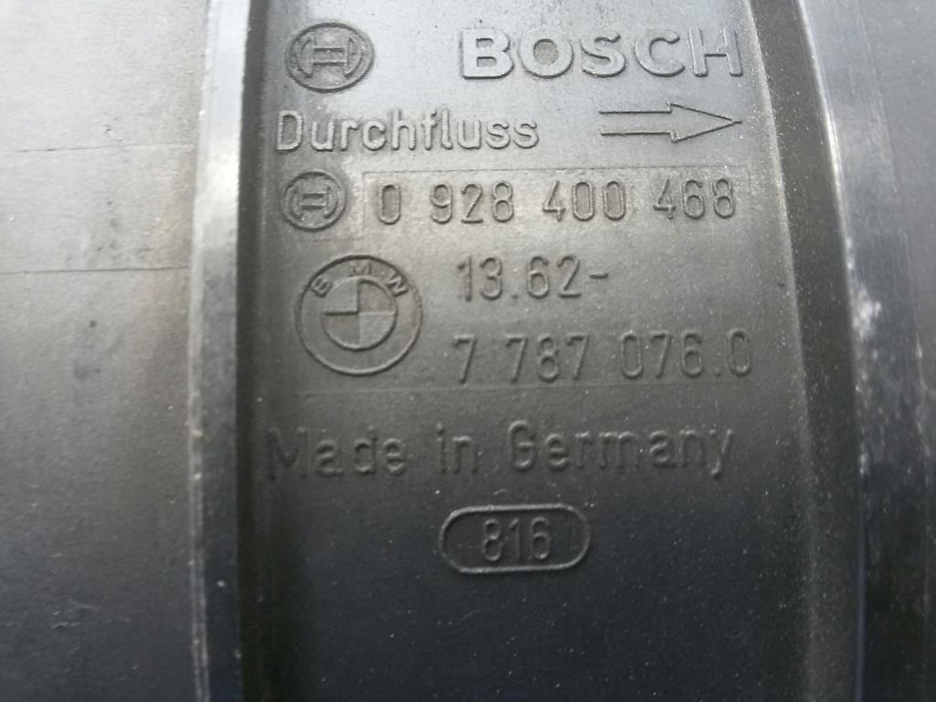 BMW 3er E46 Bj.2003 original Luftmengenmesser Bosch 0928400468 2,0TD 110KW *204D4*