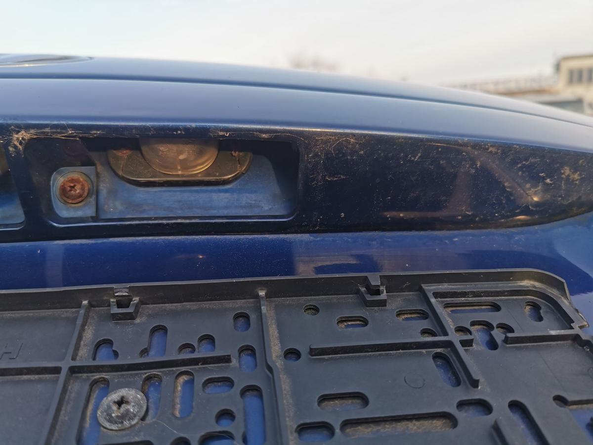 Hyundai Accent MC Heckklappe Klappe Deckel hinten Rohbau 3 T&uuml;rer 3E Blue Onyx