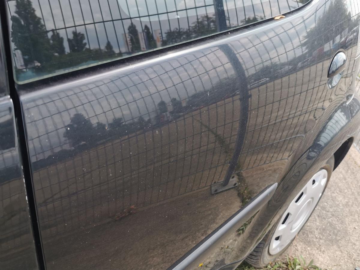 Citroen C1 P Tür Autotür Rohbautür Fondtür hinten links EXZ Schwarz Metallic
