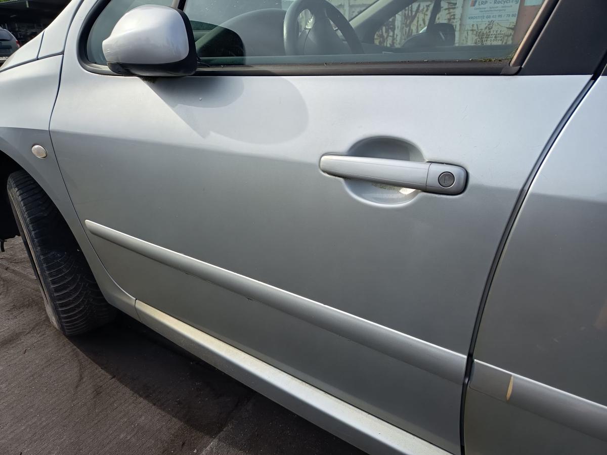 Peugeot 307SW original T&uuml;r vorne links EZR Aluminiumgrau Baujahr 2004
