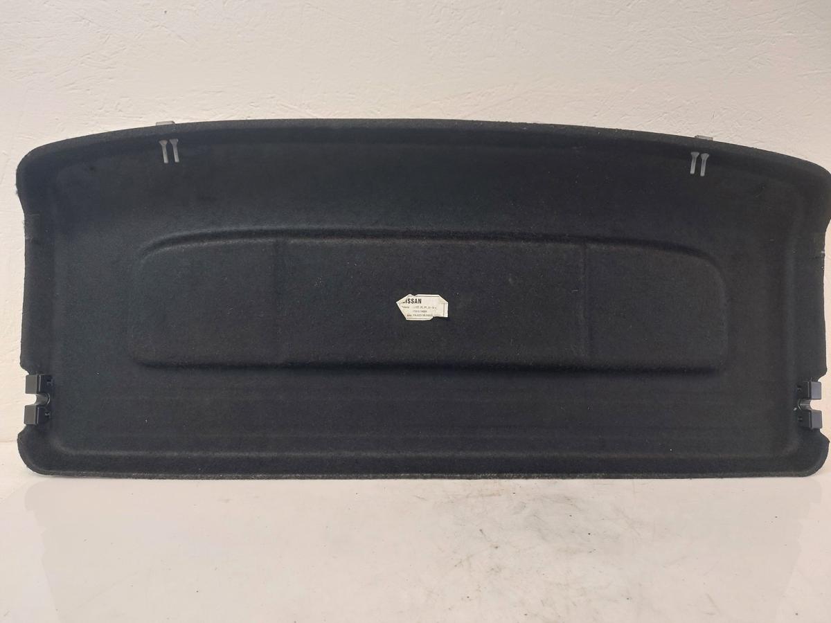 Nissan Micra K13 Hutablage Ablage Abdeckung hinten Kofferraum Laderaum schwarz