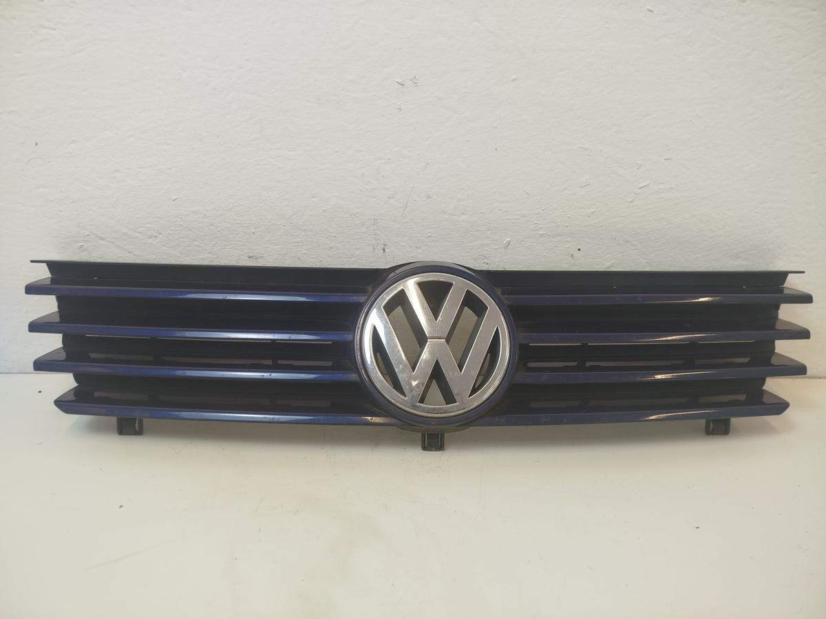 VW Polo 6N2 K&uuml;hlergrill Frontgrill Grill mit Logo LB5N Indigoblau Perl