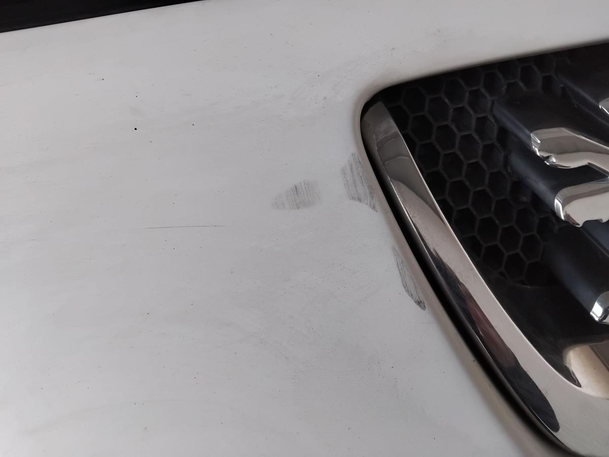 Peugeot 308 I original Sto&szlig;stange Sto&szlig;f&auml;nger vorn EWP Schneewei&szlig; BJ2010