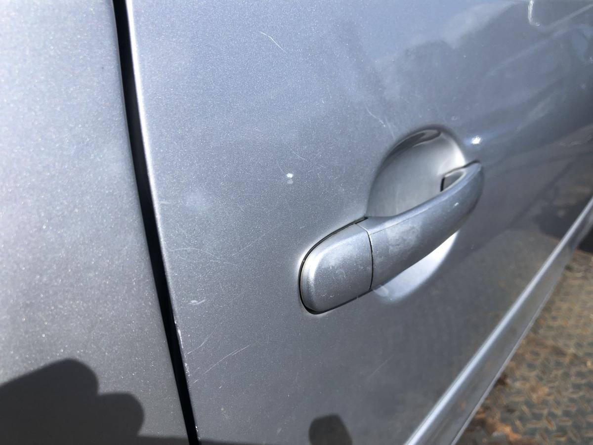 VW Polo 9N3 original Tür rechts Beifahrer (Roh) A7W Reflexsilber Bj 2005