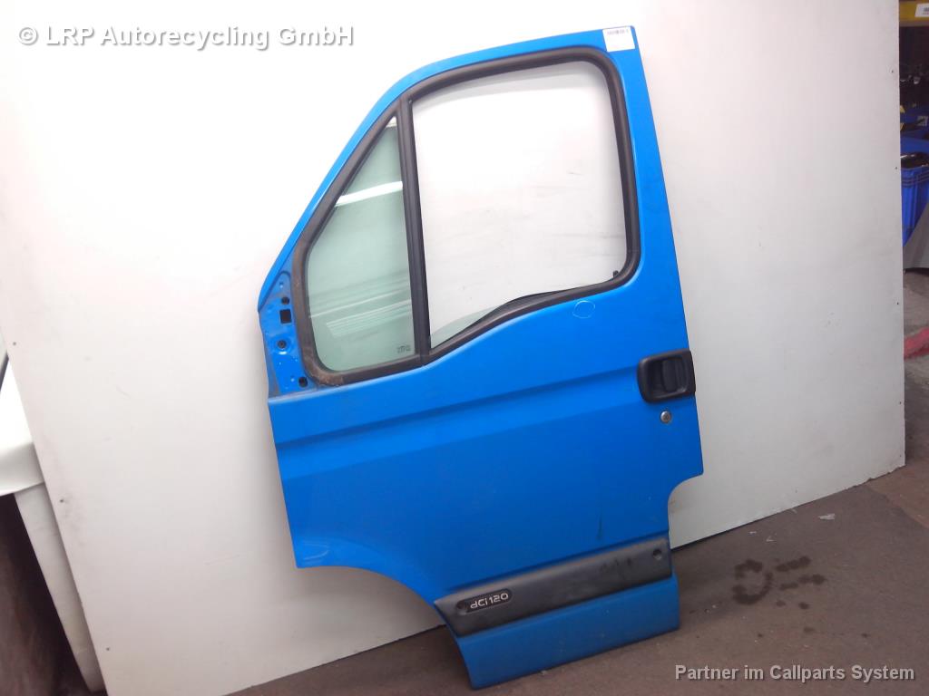 Renault Master Bj.2001 Tür vorn links Fahrertür mit Gebrauchsspuren