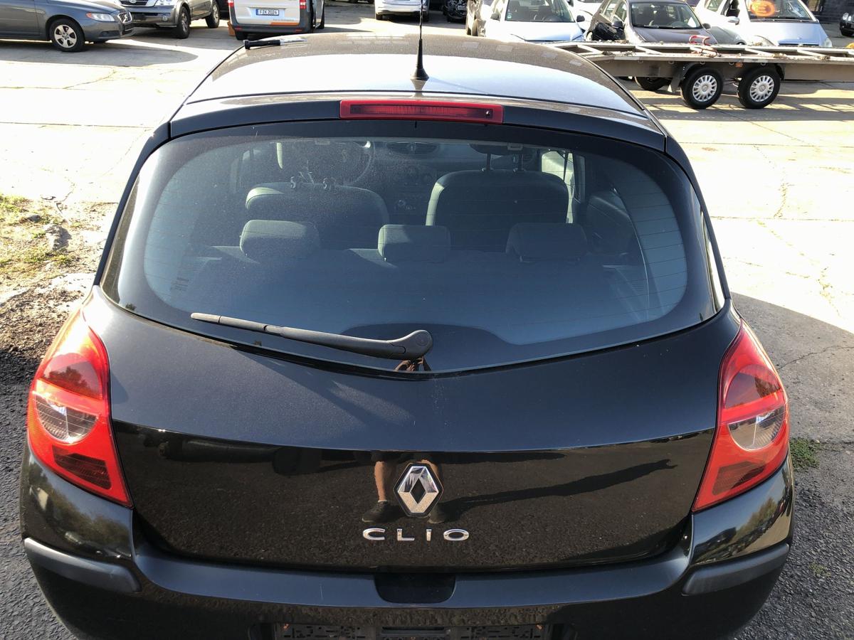 Renault Clio 3 III BR Heckklappe mit Heckscheibe Rohbau NV676 Noir Nacre