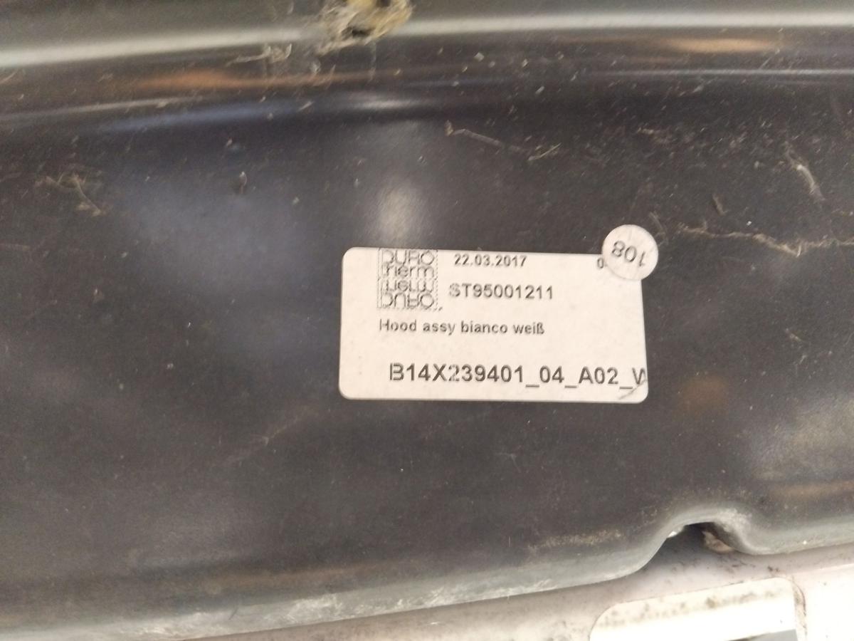 StreetScooter Work B16 Bj.2017 original Motorhaube weiss