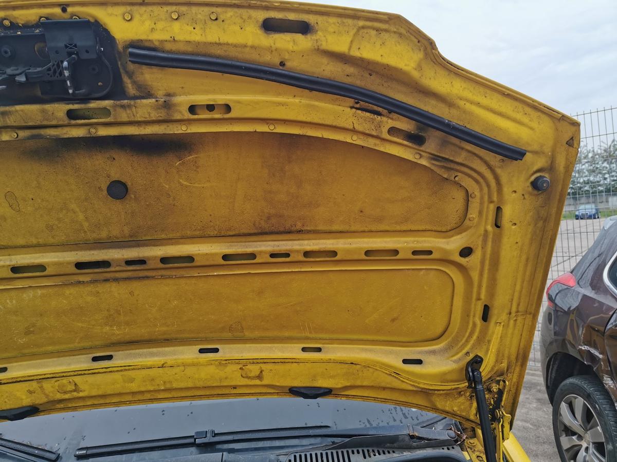 VW Caddy 2K Motorhaube Haube Klappe Deckel Bonnet vorn Ginstergelb R132