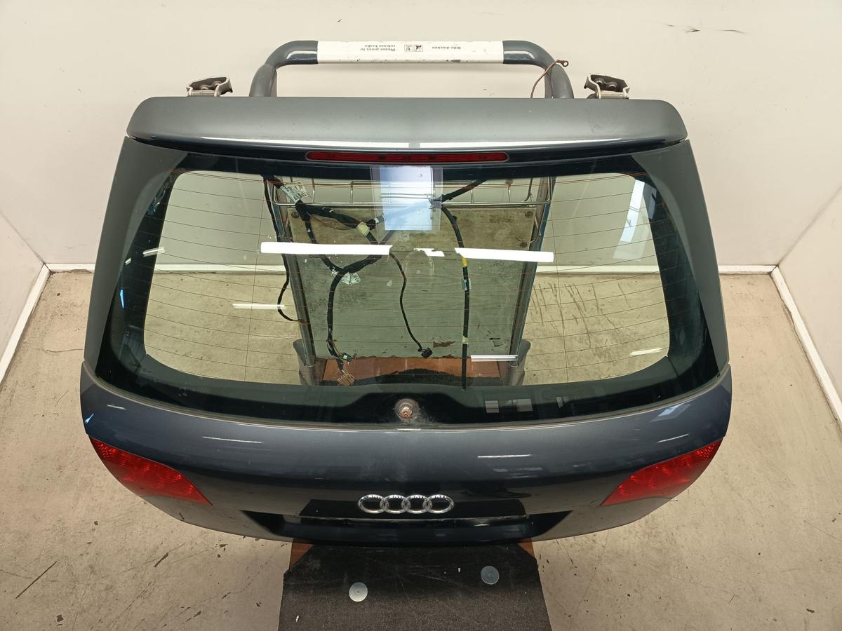 Audi A4 8E B7 Avant Heckklappe mit Scheibe LX7Z delfingraumetallic BJ2005