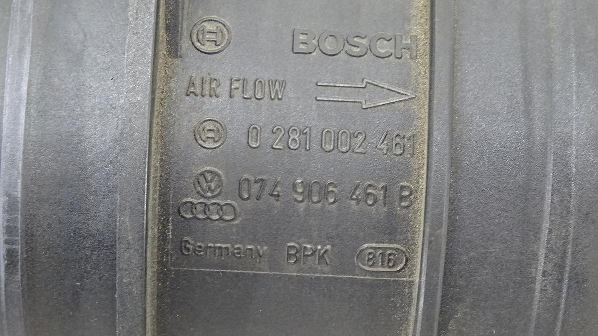 VW Passat 3C Bj2007 Luftmassenmesser 074906461B 0281002461 2,0 TDI 103kw BMP