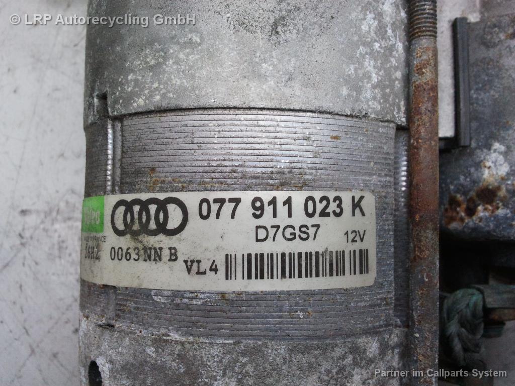 Audi A8 S8 4E BJ2003 original Anlasser Starter 4.2 246kw BFM D7GS7 VALEO