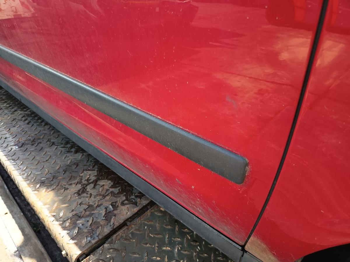 VW Sharan 7M original T&uuml;r vorn rechts Beifahrer Rohbau K3A Paprikarot Bj 2005