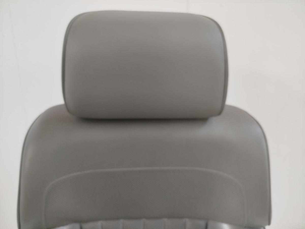 VW Phaeton 3D Sitz vorn links grau Ledersitz Memory Massage Heizung Lüftung