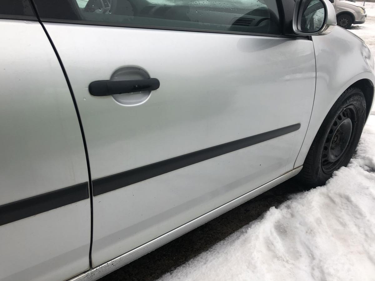 VW Golf 5 V 1K T&uuml;r vorn rechts Beifahrert&uuml;r f&uuml;r 5 &uuml;rer LA7W Reflexsilber Met