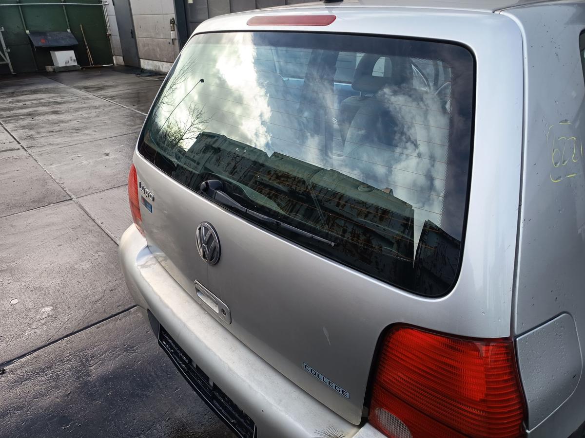 VW Lupo original Heckklappe mit Scheibe Deckel hinten R7X Mondsilber Bj 2000