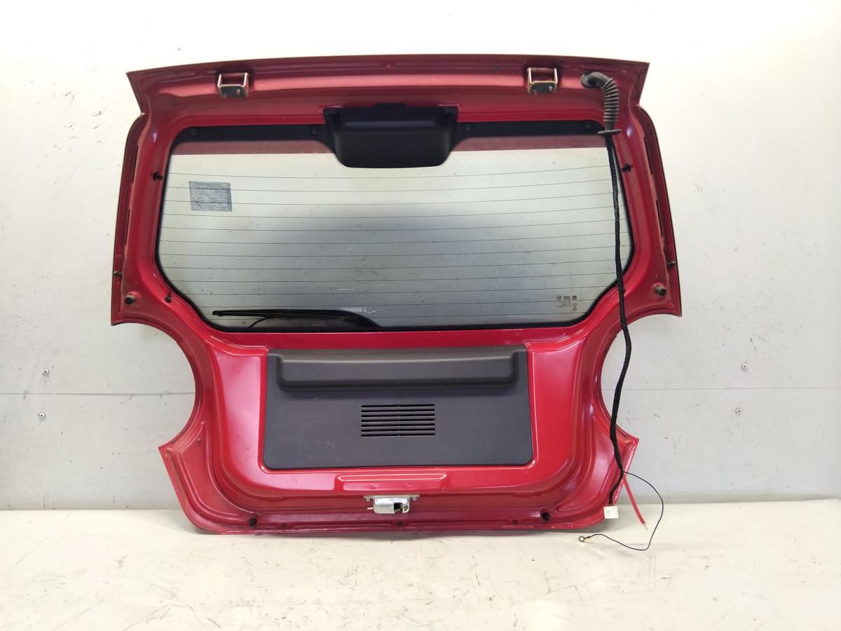 Chevrolet Matiz KLAK Heckklappe rot uni 71U Super Red mit Heckscheibe BJ2009