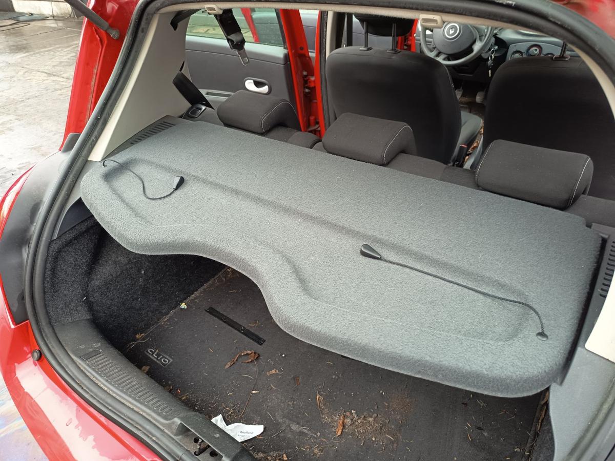Renault Clio III original Hutablage Abdeckung Lade/Kofferraum grau Bj 2012