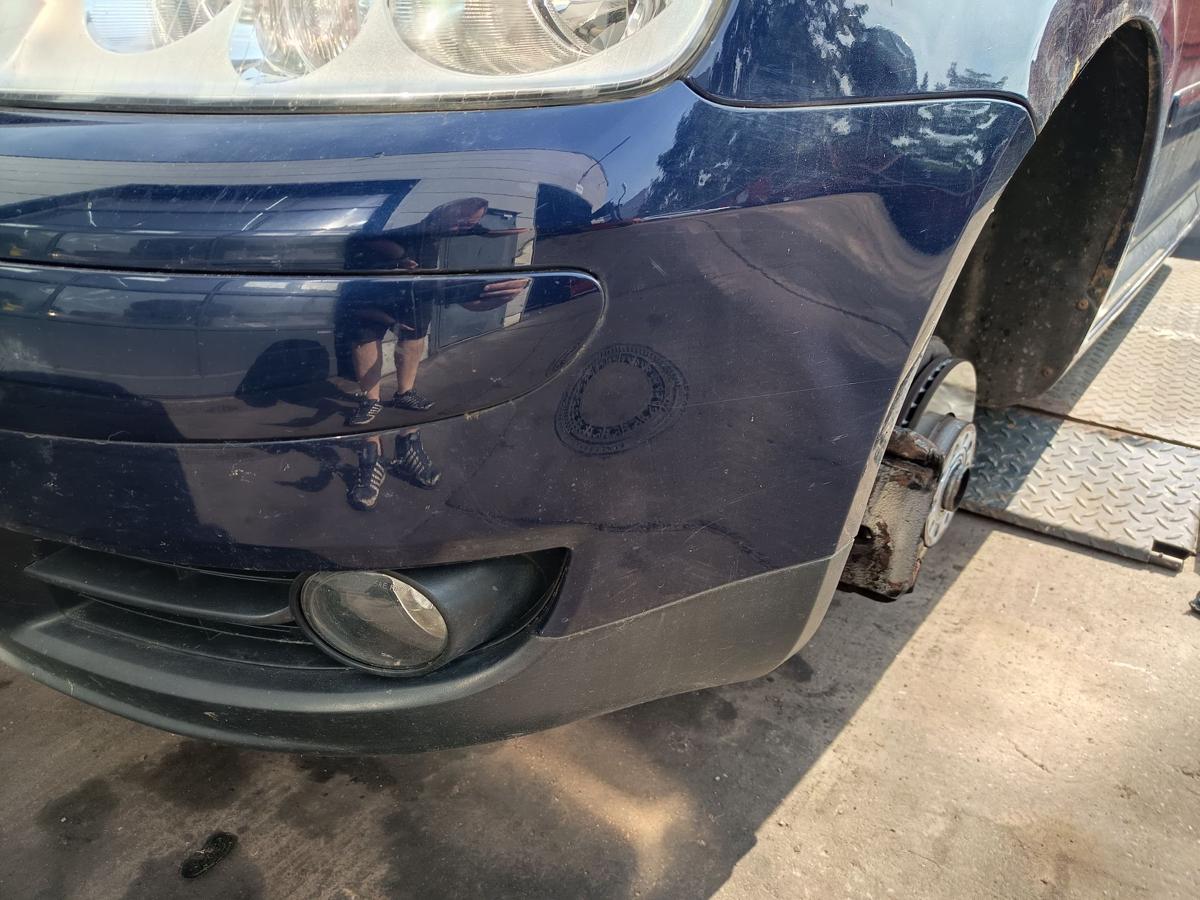 VW Touran 1T original Sto&szlig;stange vorne LB5N Indigoblau vor Facelift Bj 2006