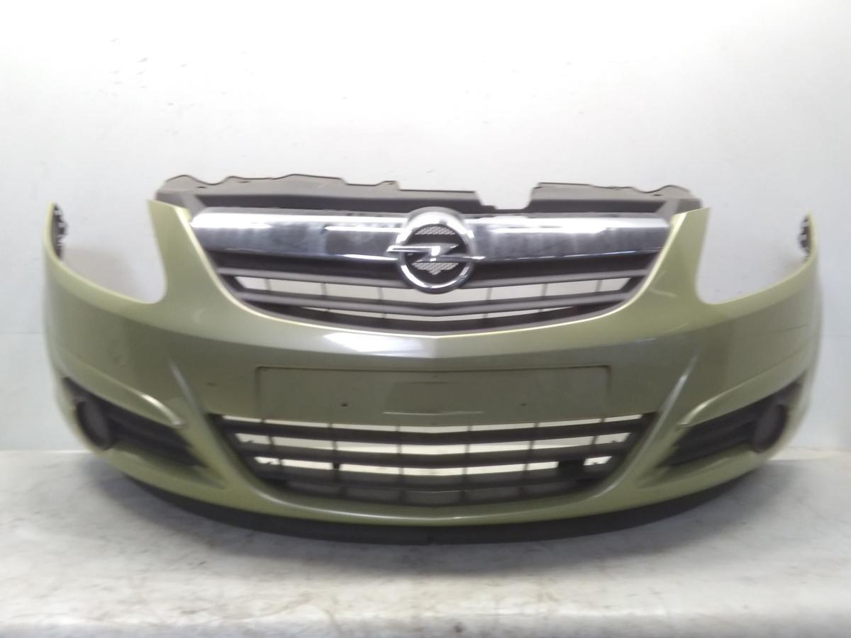 Opel Corsa D original Sto&szlig;stange Sto&szlig;f&auml;nger vorn Z30E Green Tea Metallic BJ2006